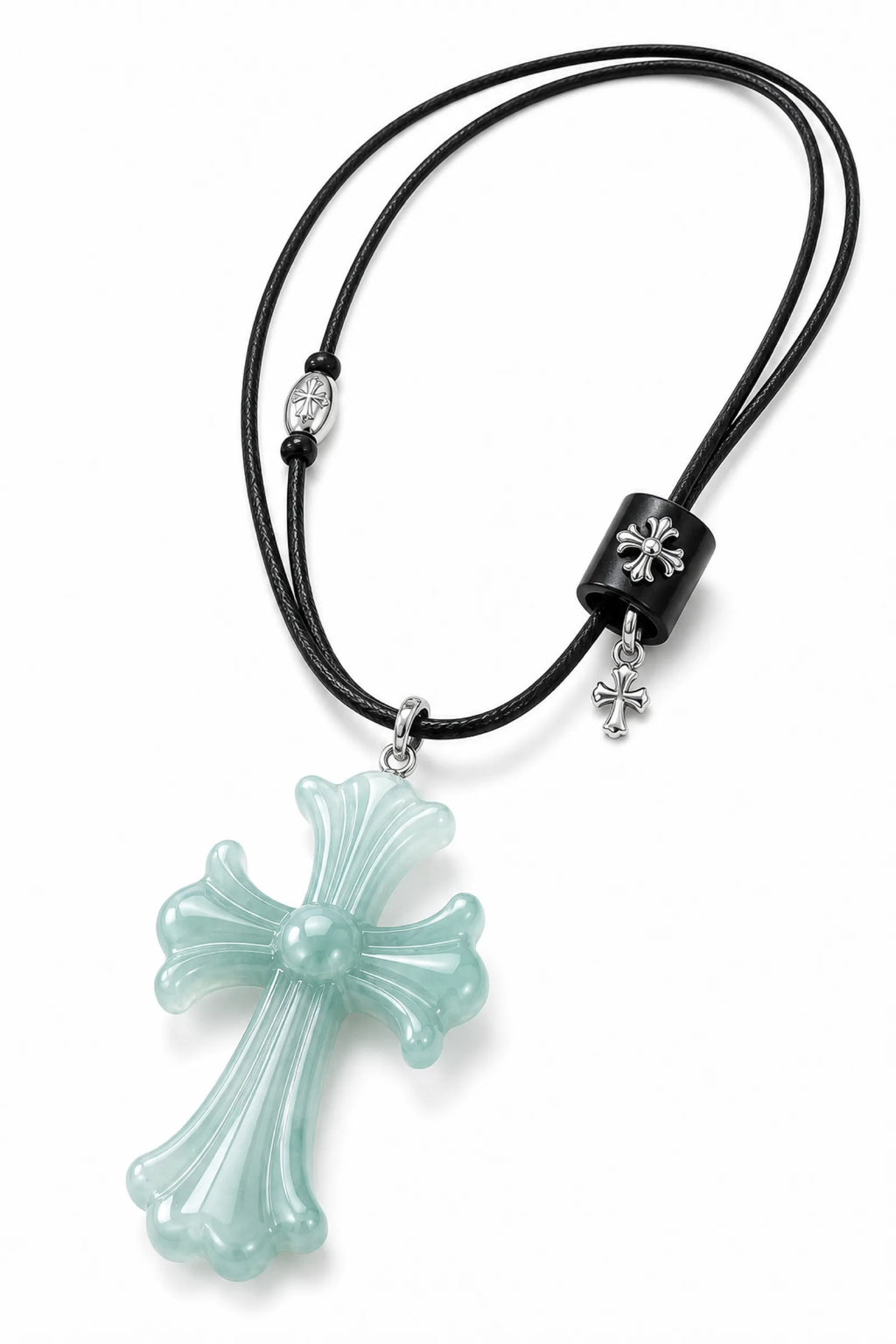 Cross Pendant - angled view